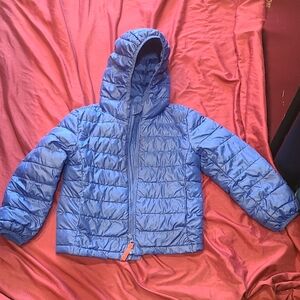 Primark Kids Hooded Blue Puffer Jacket